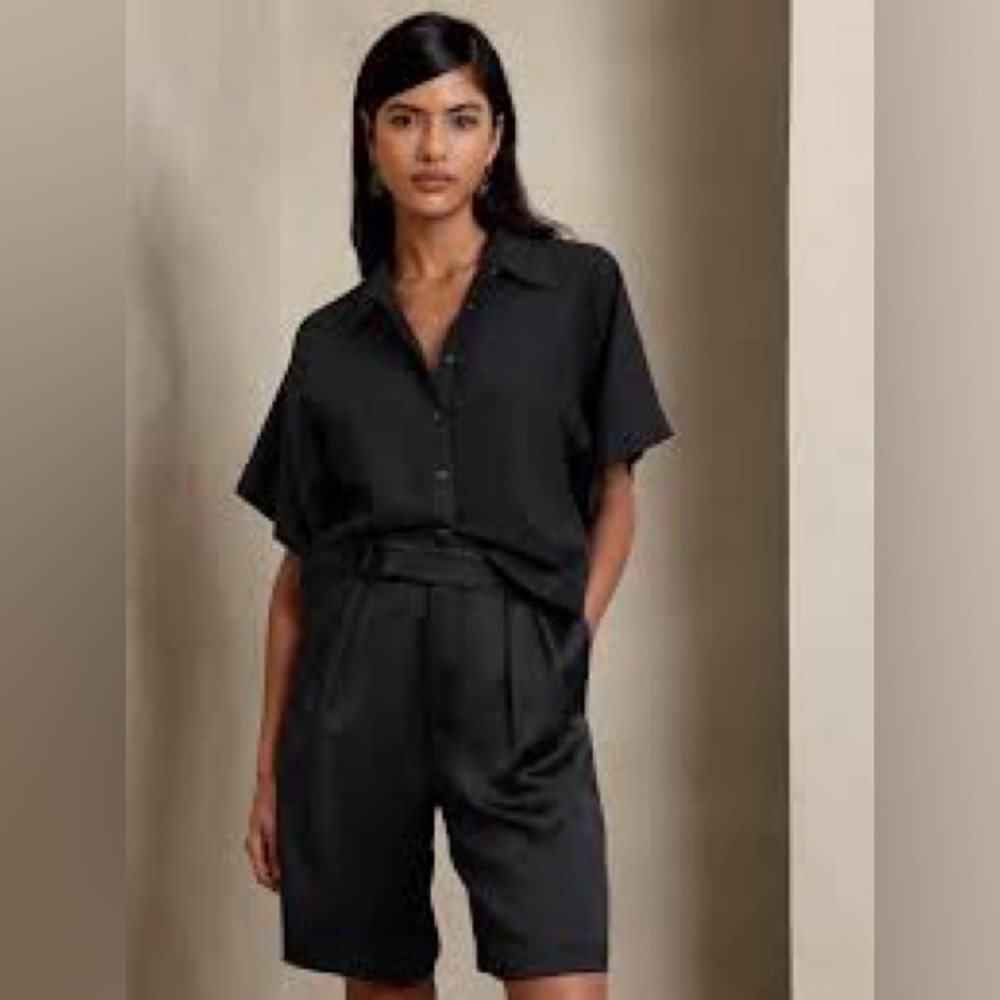 Banana Republic Linen-Blend Resort Shirt